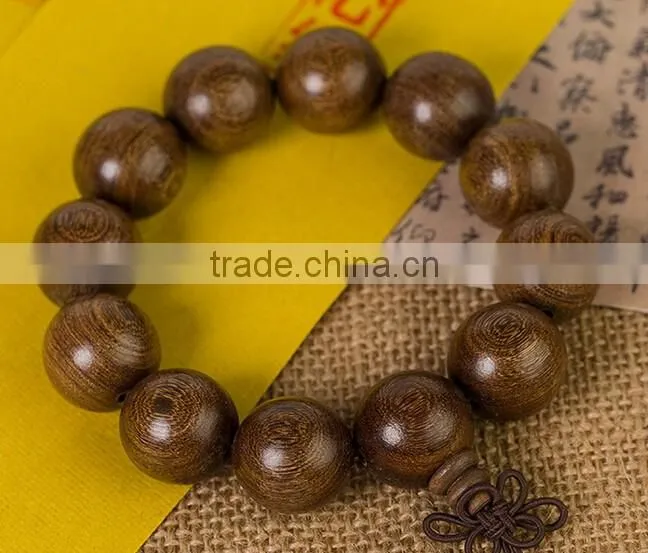 Delicate golden sandalwood Tibet Buddhism Prayer antifatigue bead bracelet