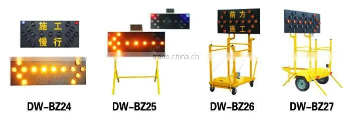 Solar guide board/ pushcart solar guide board