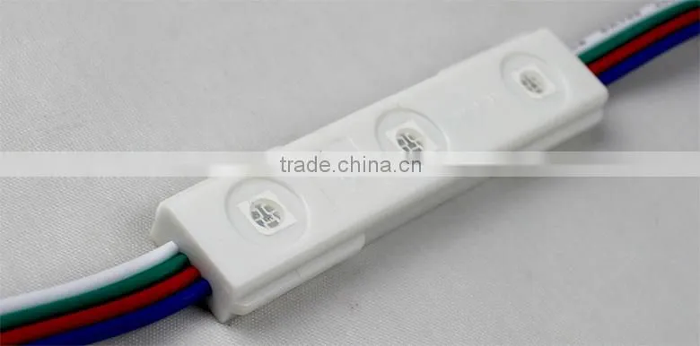 Shenzhen factory rgb module led 5050 0.72W injection led module DC12V GLMD108