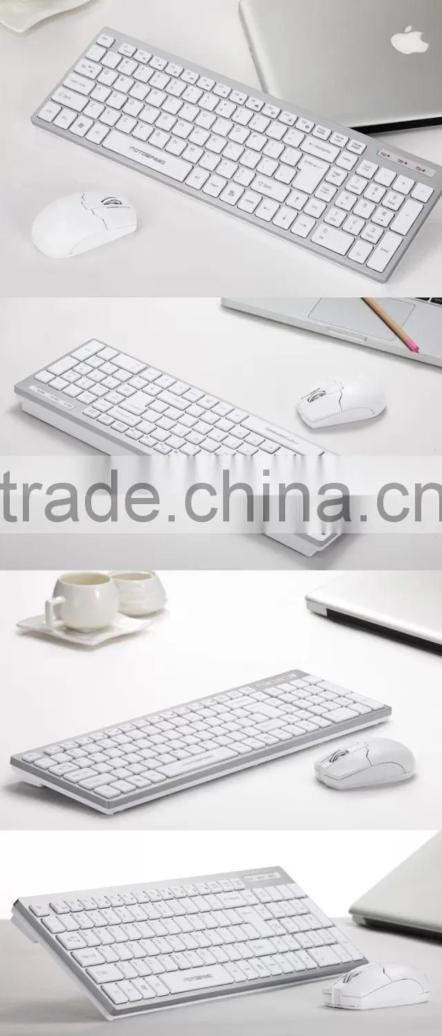 2016 latest popular and stylish keyboard 2.4G wireless keyboard and Mouse Combos