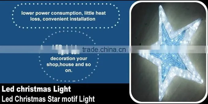 Shining led star light flashing outdoor christmas star lights fancy clear star shape christmas lights