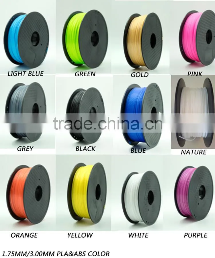 ISO9001 Rohs Approved 3D Printer Filament Extruder PCL PC WOOD TPU 3D Printer Filament
