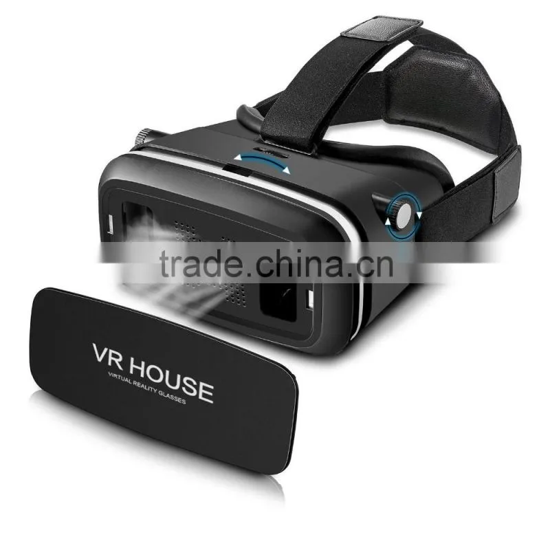Cheap cardboard boxes for 3D glasses with game remote controller