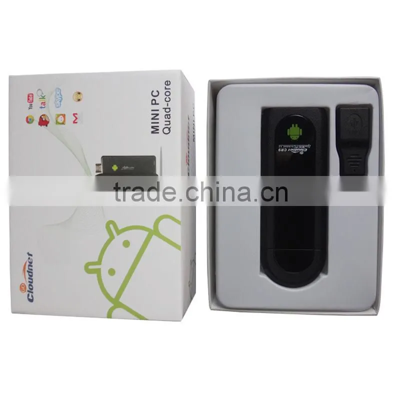 Android HDMI TV Stick CR9 Wifi Miracast DLNA Bluetooth RK3188 Quad Core cx-919 ii android mini pc