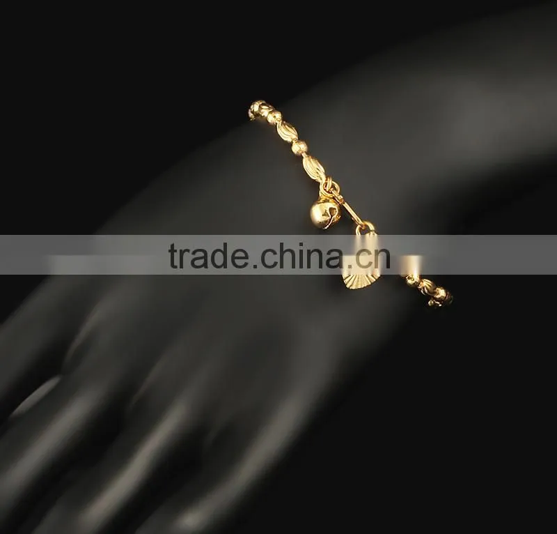 Gold Daily Wear jewelry design for girls Charm Metal Wholesale Chain Bracelet