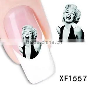 2016 New arrival water transfer nail decals nail art stickers Flower design nail art accessories