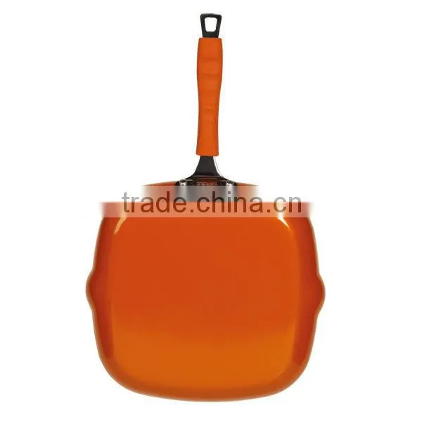 Aluminum non-stick ceramic coated skillets