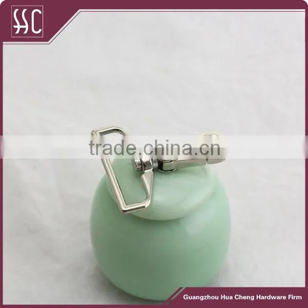Customized 40mm zic alloy snap hooks spring swivel dog hooks for bag
