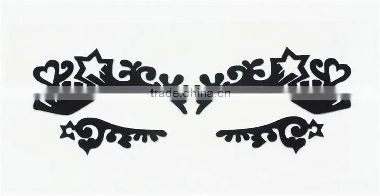 Private Label Halloween Eye Tattoo Makeup stickers Eyeshadow for women