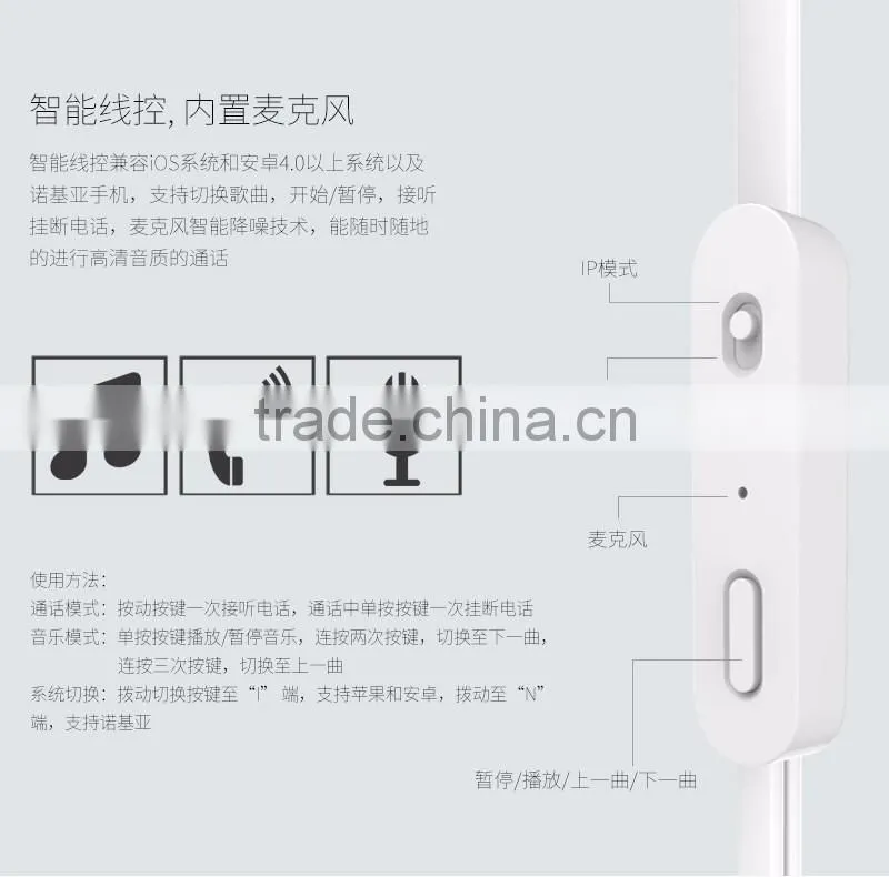 2016 colorful hot selling new style stereo in ear earphone for mobilephone