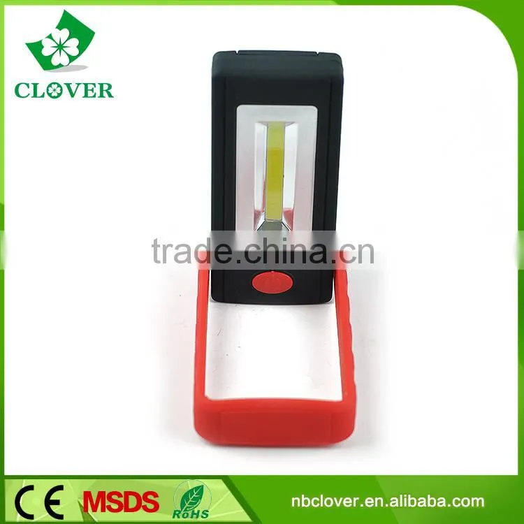 230-260LM 3W cob 3*AAA battery with hook and magnetic led work light