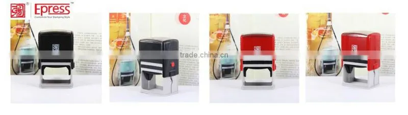 Fress Sample 60x40 Rubber Stamp,Stamp ink Pad,time date number stamp