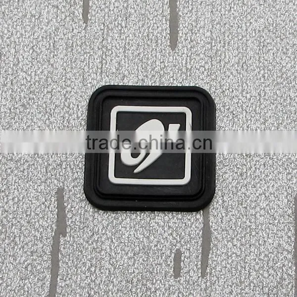 For Shoes And Garments Silicone Label PVC Label