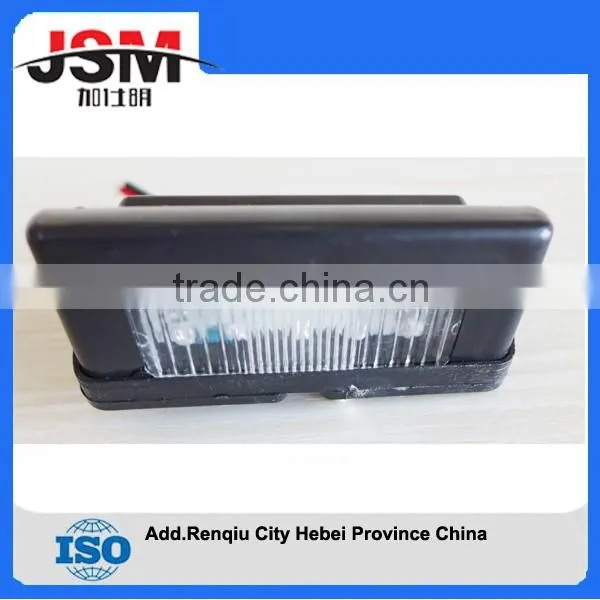 Best quality black license plate light