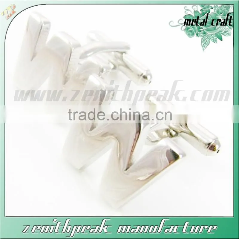 High quality cufflink factory metal animal head cufflink