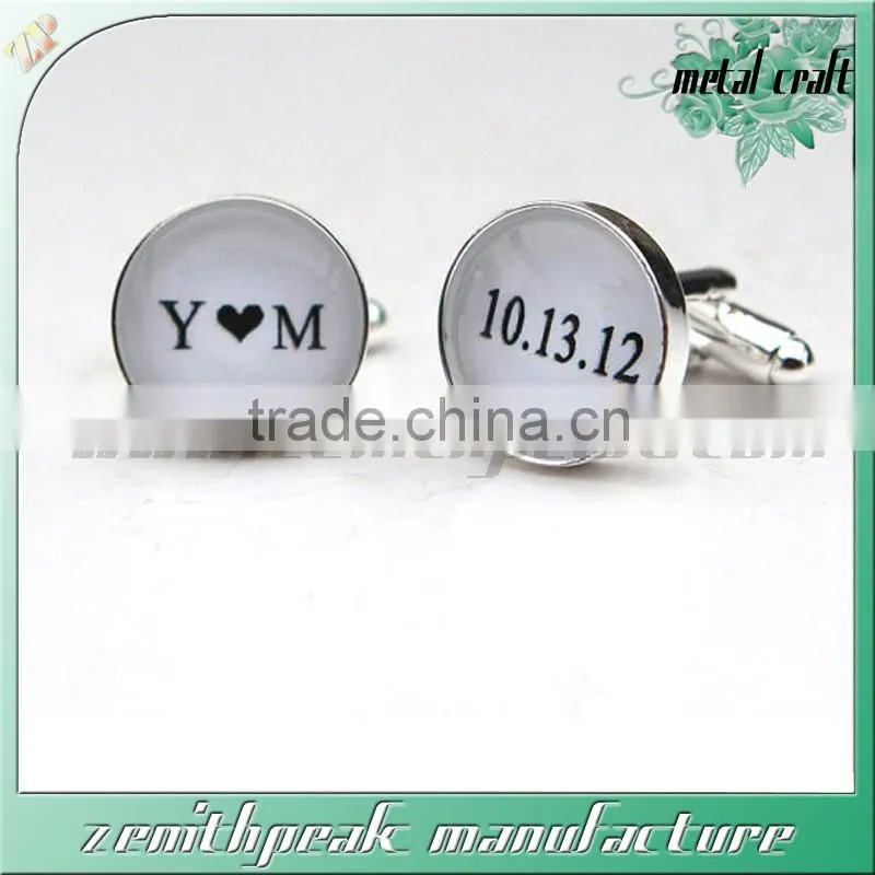 2016 Latest fashion custom cufflink for men