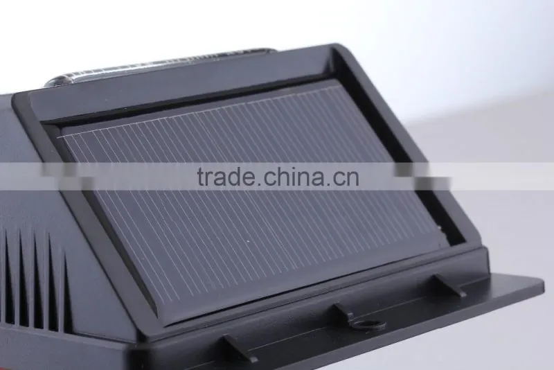 water proof solar led wall light solar panel outdoor wall mounted led wall light