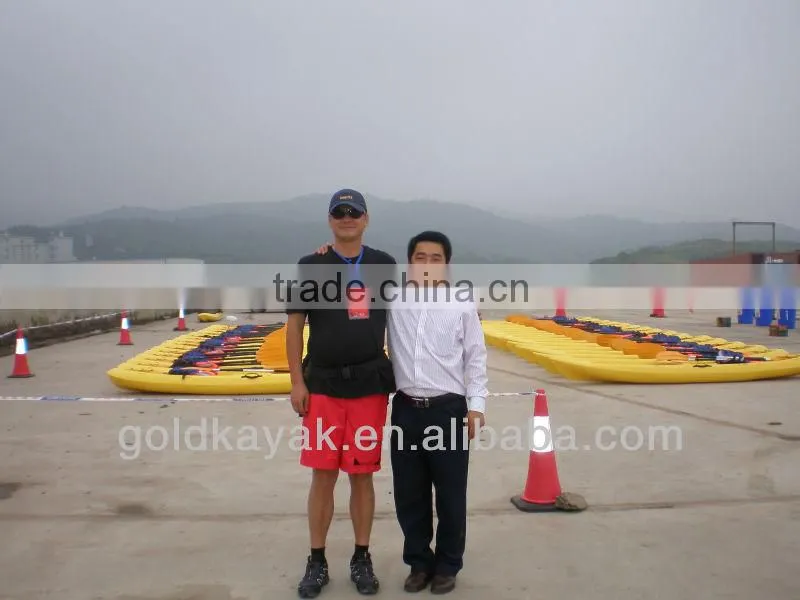 LLDPE double sit on top fishing kayak