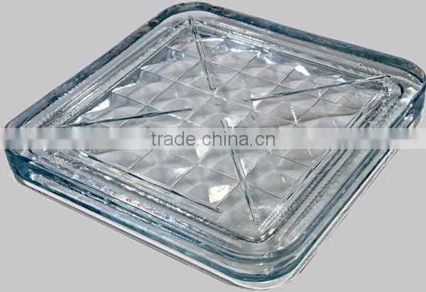 solid glass block from China