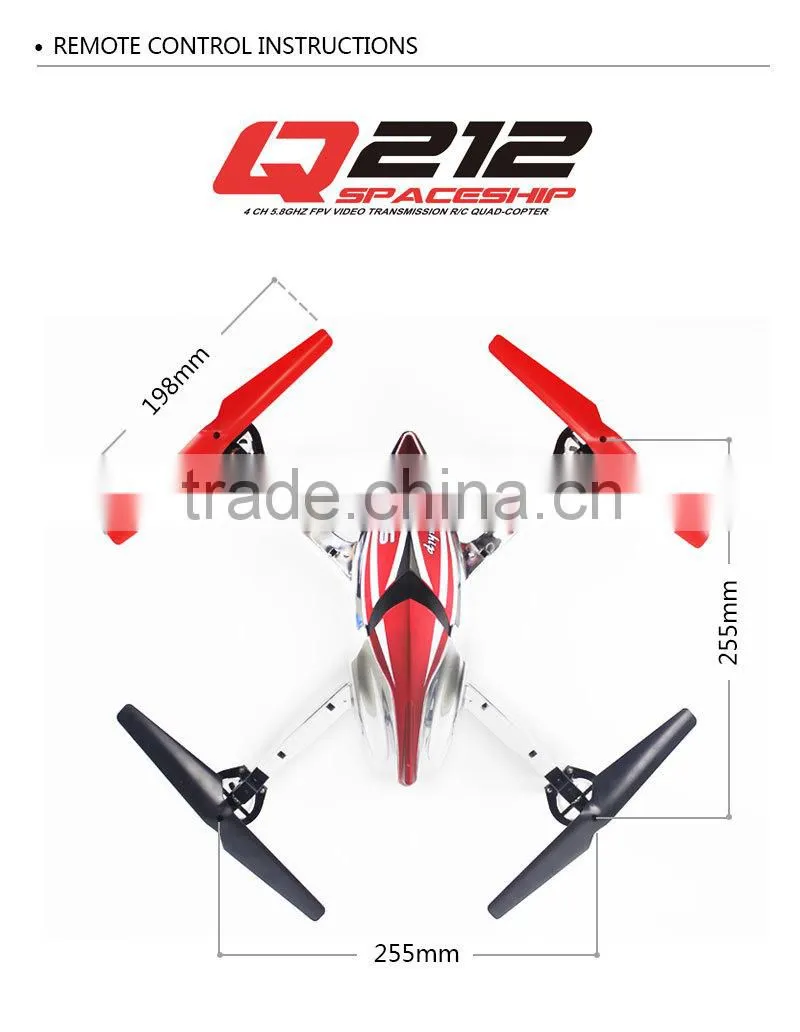 WLTOYS unmanned aerial vehicle altitude holding quadcopter rc drone