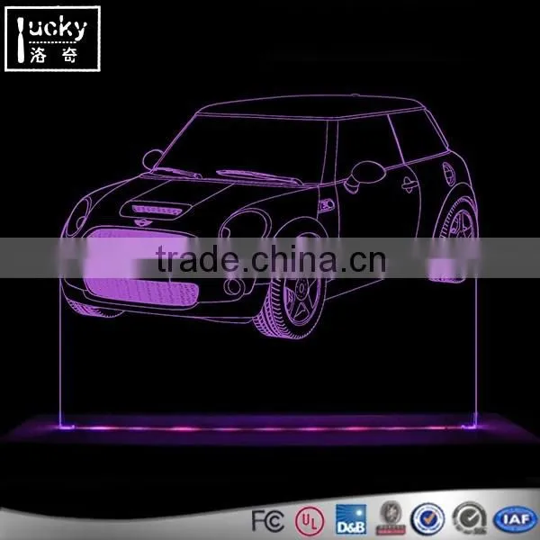 Acrylic LED Indoor Night Light for Nursing Baby