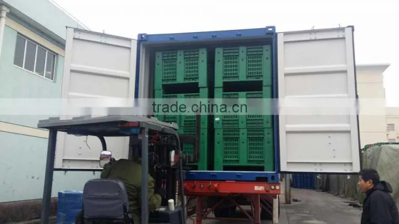 1200x1000x760mm Plastic Pallet Box Price, Mega bin, plastic pallet bin