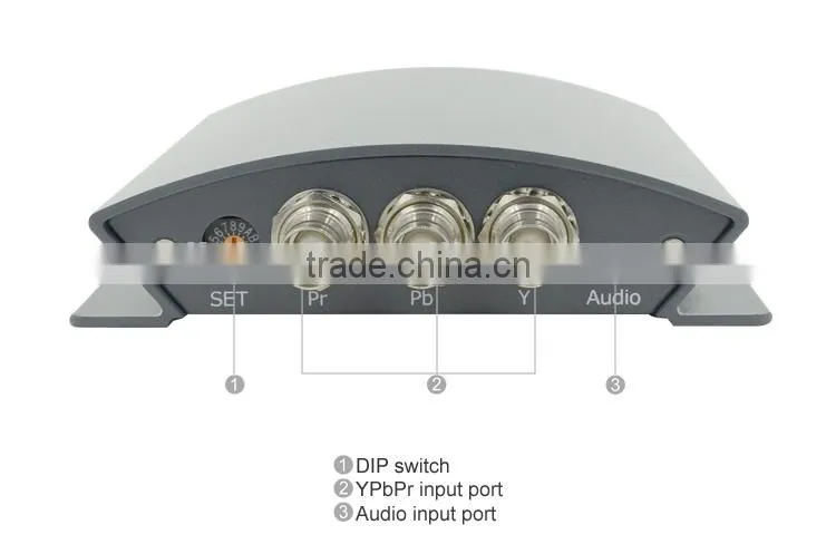 LINK-MI LM-PYS01 YPbPr And Analog Audio Input HD/3G SDI Output Analog to Digital Video Converter