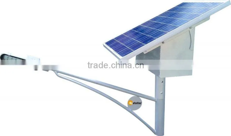 8W New Design High Efficiency Separated Street Light Solar With Pole OEM Acceptable
