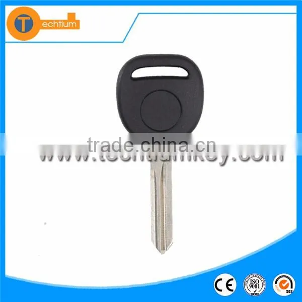 hot selling New transponder key shell with logo chip groove and uncut blade for Chevrolet captiva lacetti epica spark