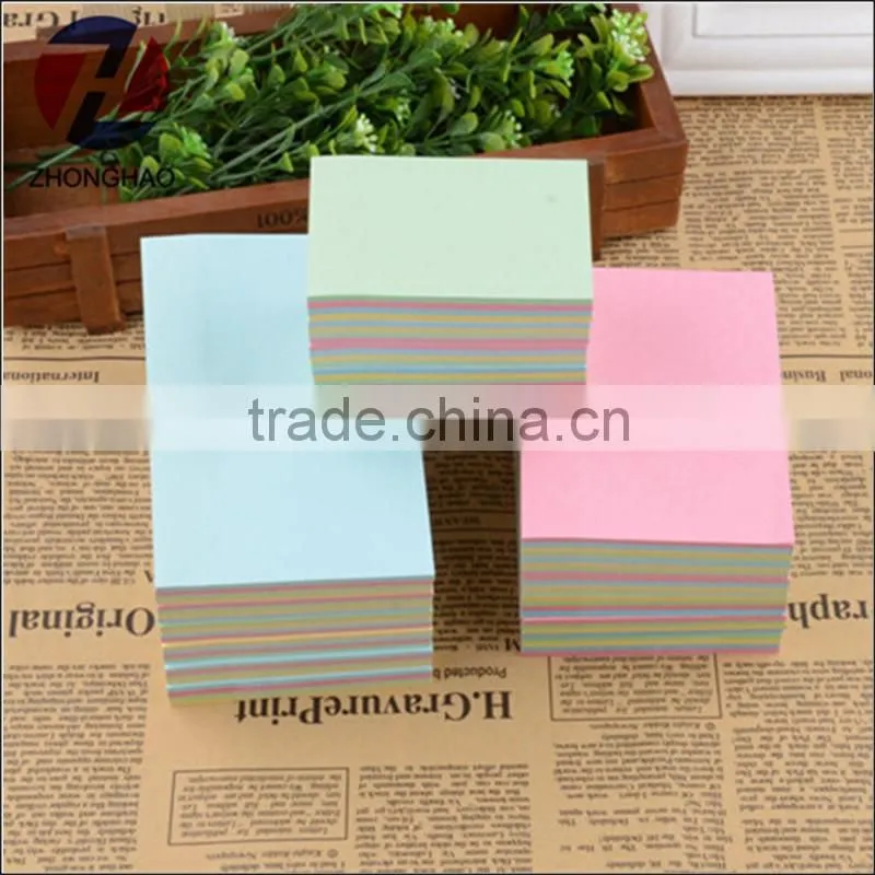 New arrived unique funny rectangle shape colorful sticky note