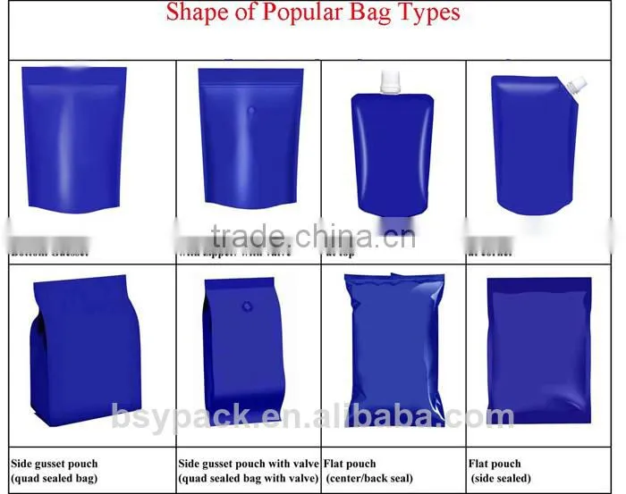 Green tea leaf vacuum packaging pouch