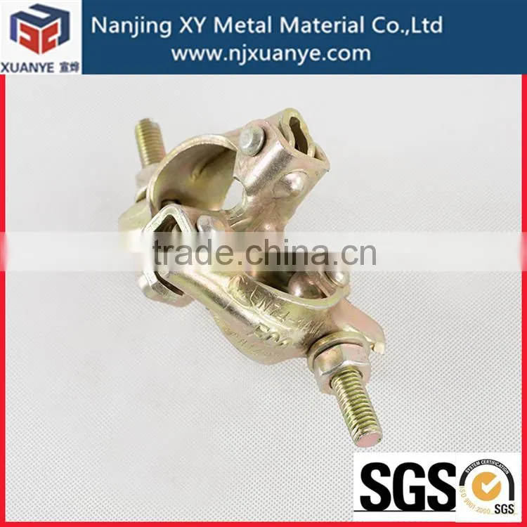 90 degree Scaffolding Pressed coupler used of construction