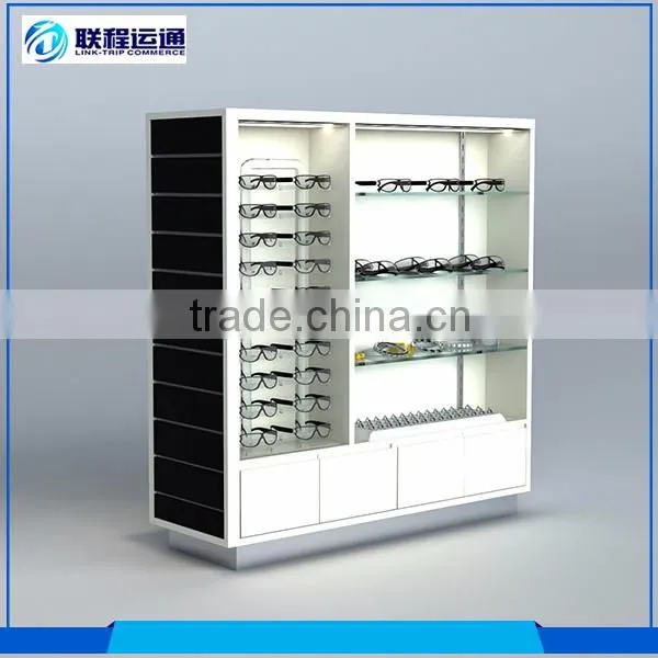 Cheap contemporary acrylic glass eyeglass eyewear display cabinet