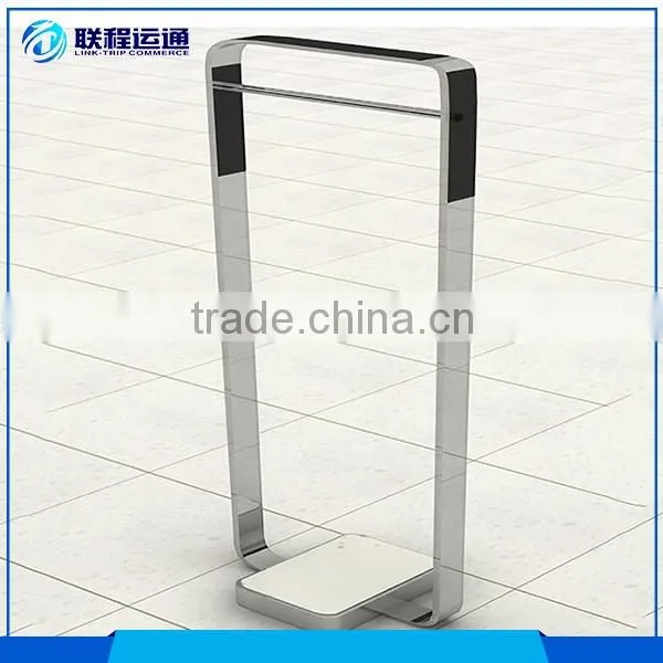 Island display module stainless PVC foam board clothing display racks