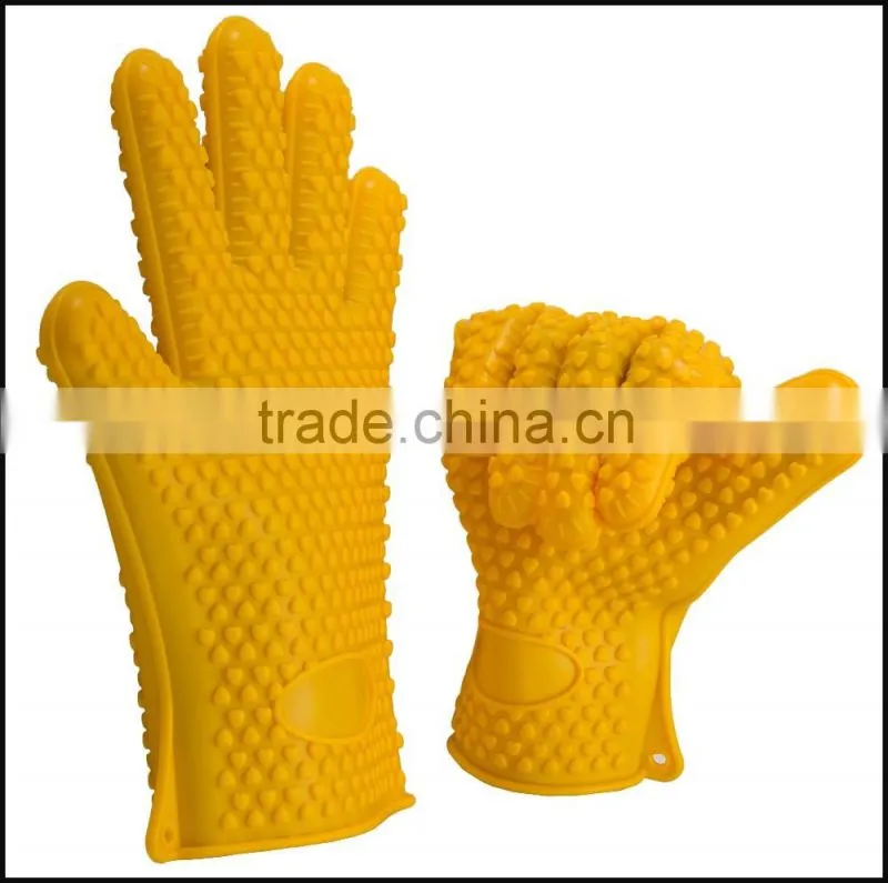3% Discount BBQ Tools Heat Resistant Silicone BBQ/Grill Gloves
