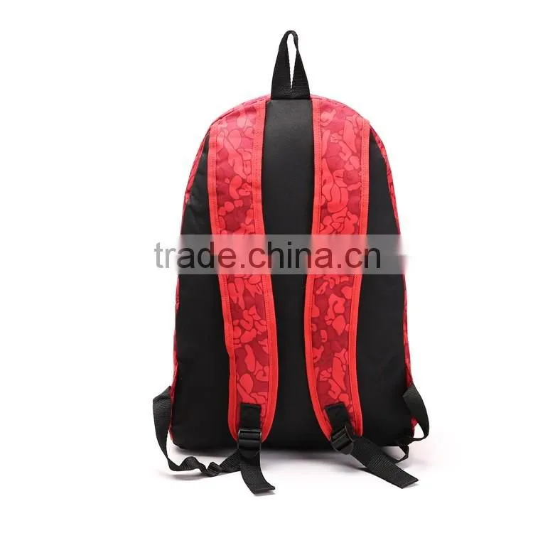 manufacturer china 2016 new fashion school supply red oxford school bag for girls