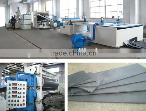 PE construction board Extrusion Line/PE template machine