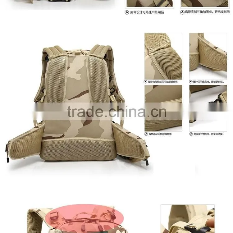 High Quality Snow Camo Outdoor Backpack Tactical Military Backpack