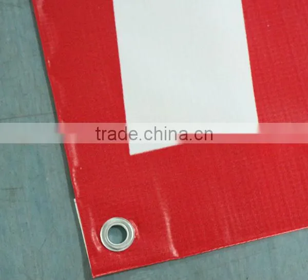 550D Black Backside Vinyl Hanging Banner