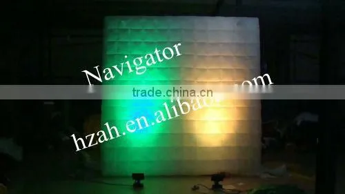 New Design Lighting Inflatable Wall for Two Light