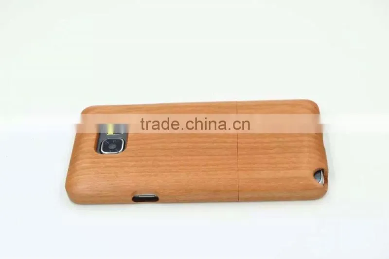 Handmade Real Carved Wood Wooden Phone Case Cover Shell For Samsung Galaxy Note 5