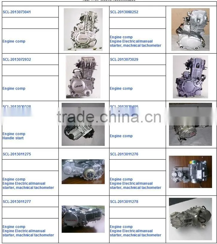 SCL-2013073047 high quality engine comp motorcycle cylinder spare parts