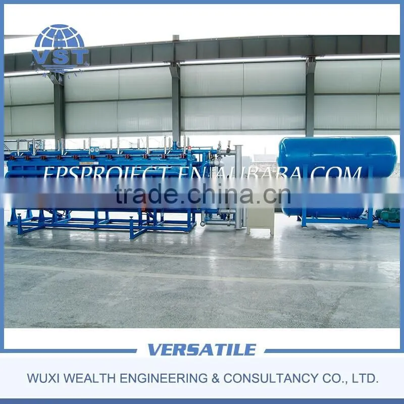 Hot sale high-strength eps block making machine with vacuum