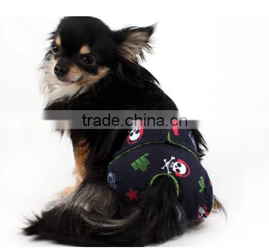 Dog Diaper Pant,Pet Dog Cotton Tighten Strap Sanitary Physiological Pants