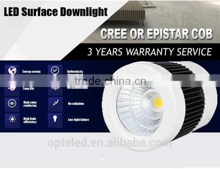 10W 20W 30W Led Surface Mounted Downlight