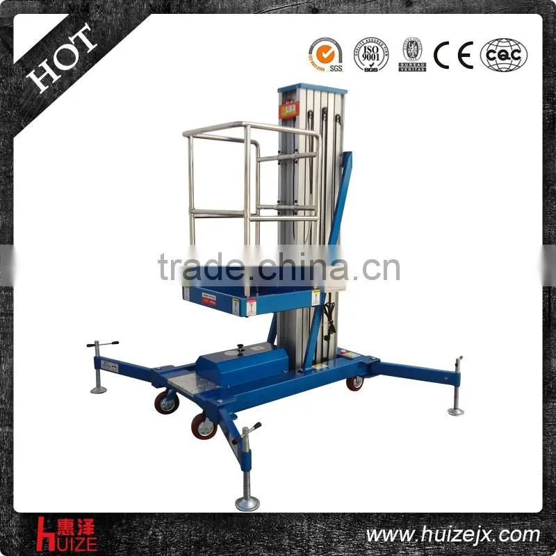 300kg 11m hydraulic manual scissor lift platform