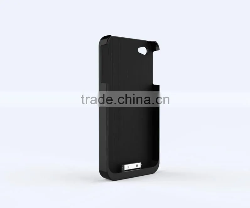 QI standard wireless charging phone cover case receiver for iphone4/4s