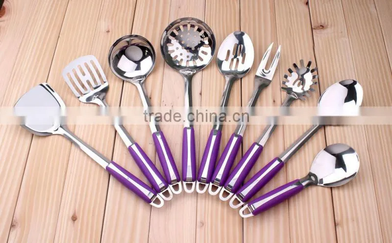Wholesale 9 PCS Stainless Steel Kitchenware, Cooking Utensil