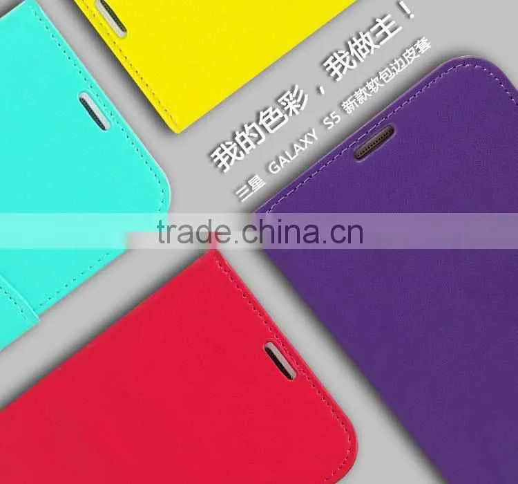 Factory directly Wholesale flip case for Apple Iphone 6 plus leather case