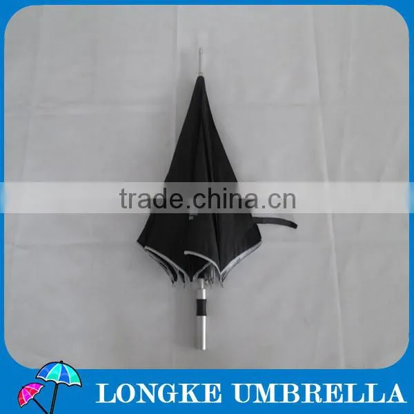 24"manual open Straight golf Umbrella with EVA handle